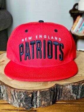 New England Patriots x Budweiser NFL Snapback – Red/Navy Vintage Adjustable Hat